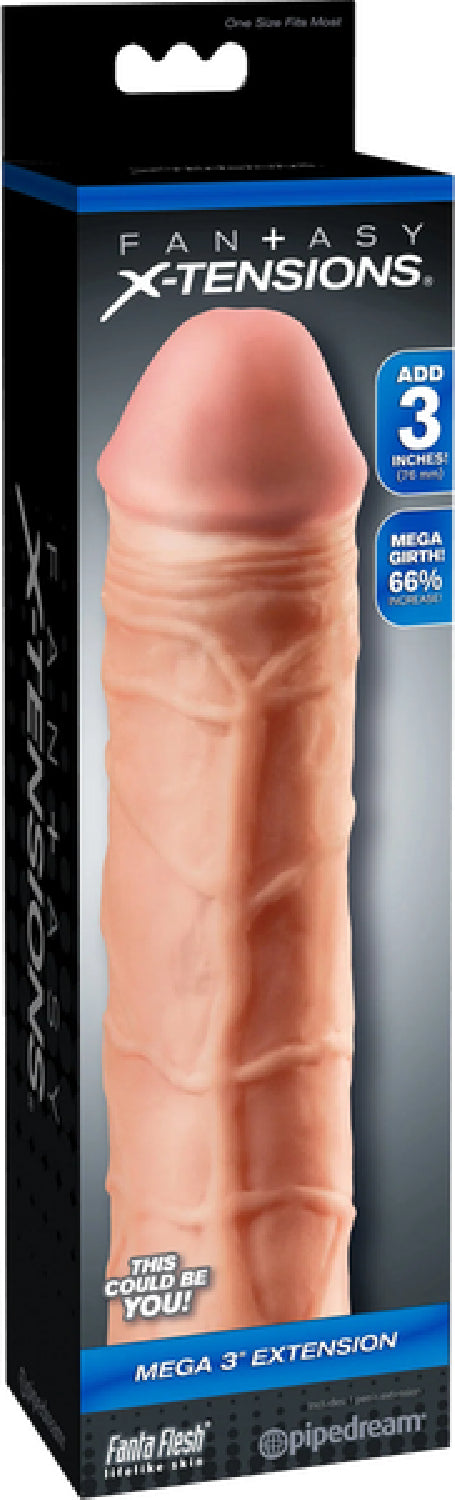 Fantasy X-tensions Mega 3 Inch Extension – Erection Enhancer Penis Extension