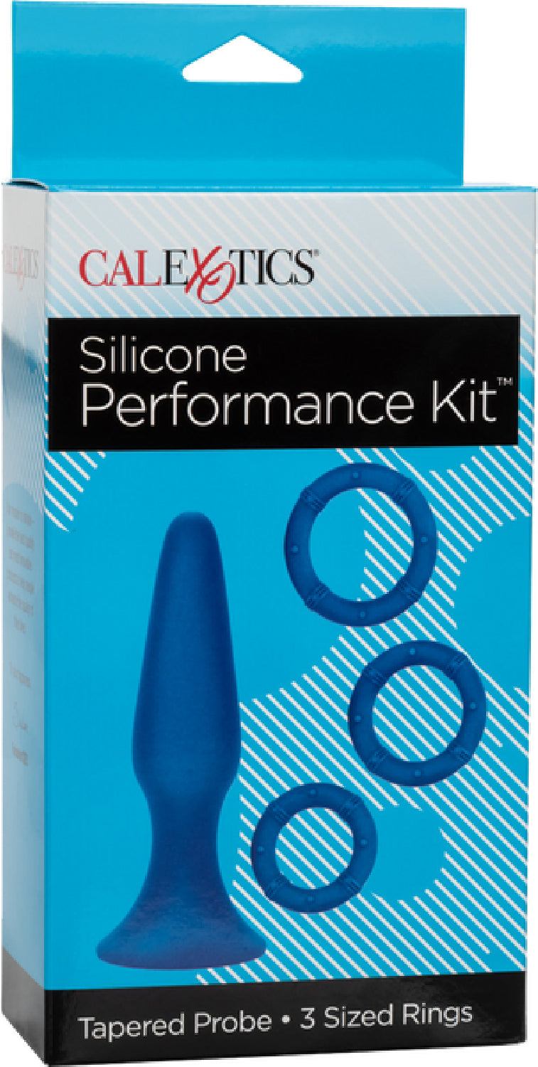 Posh Silicone Performance Kit – Body-Safe Silicone Erection Rings and Anal Toy Set
