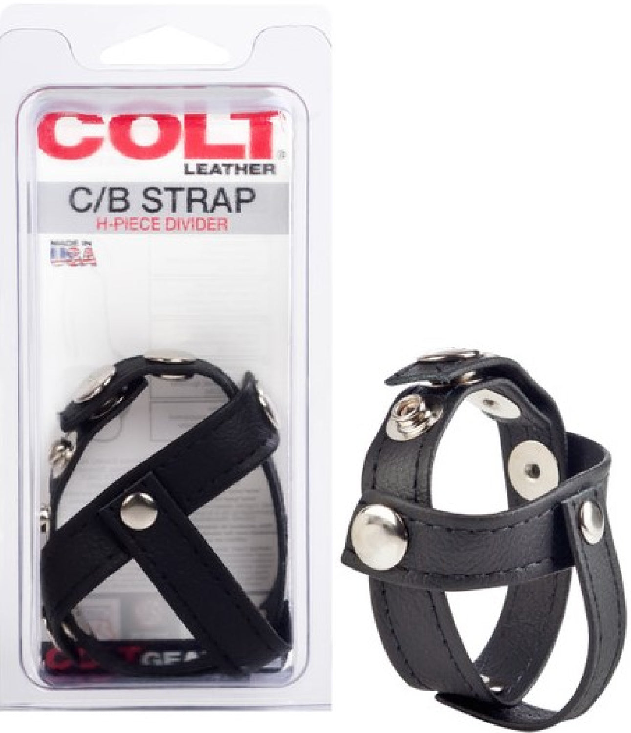 Colt Leather H-Piece Divider Strap – Leather Strap Accessory