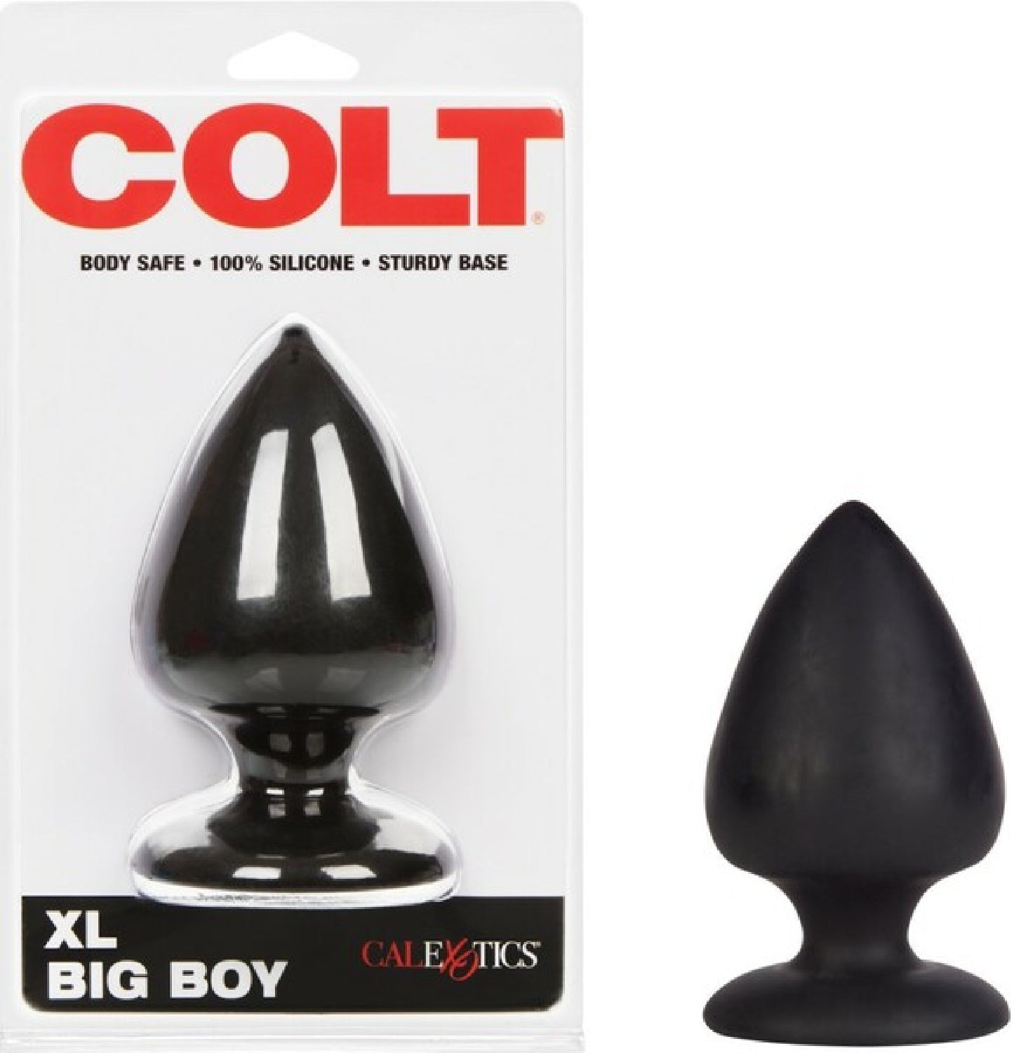Colt XL Big Boy – Premium Solid Silicone Large Anal Plug
