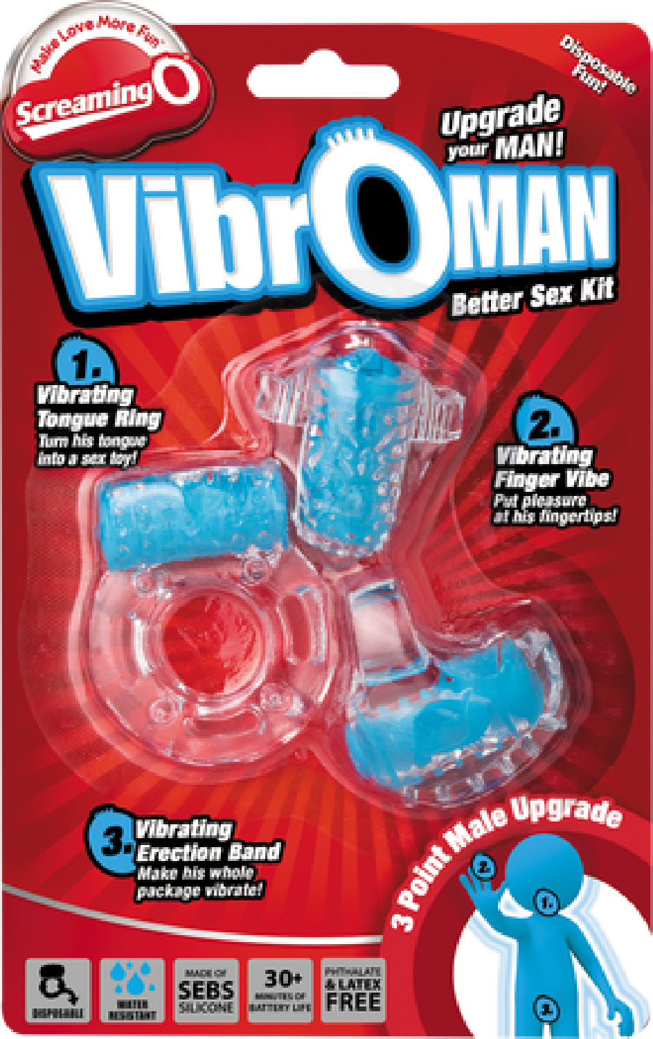 Vibroman Starter Kit – Mini Vibrators Exploration Sex Toy Set