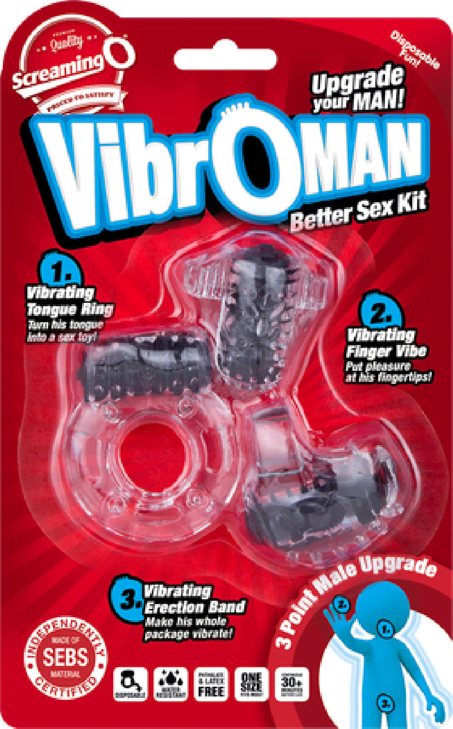 Vibroman Starter Kit – Mini Vibrators Exploration Sex Toy Set
