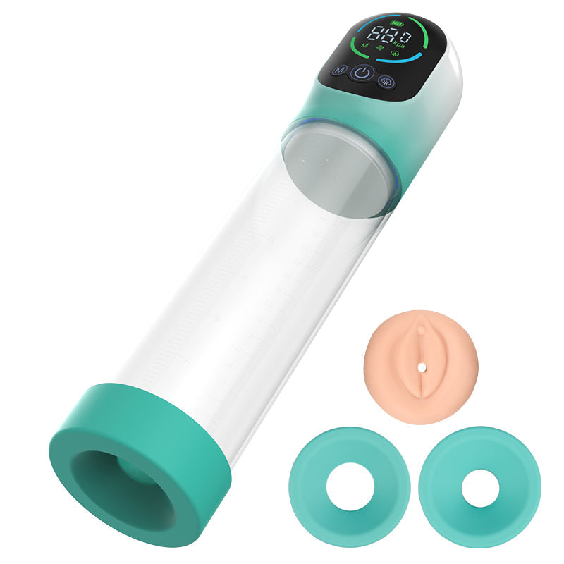 GigaGrow- Acmejoy 5 Suction & Manual Air Pressure 2 IN 1 for ED Treatment Penis Pump Penis Pumps