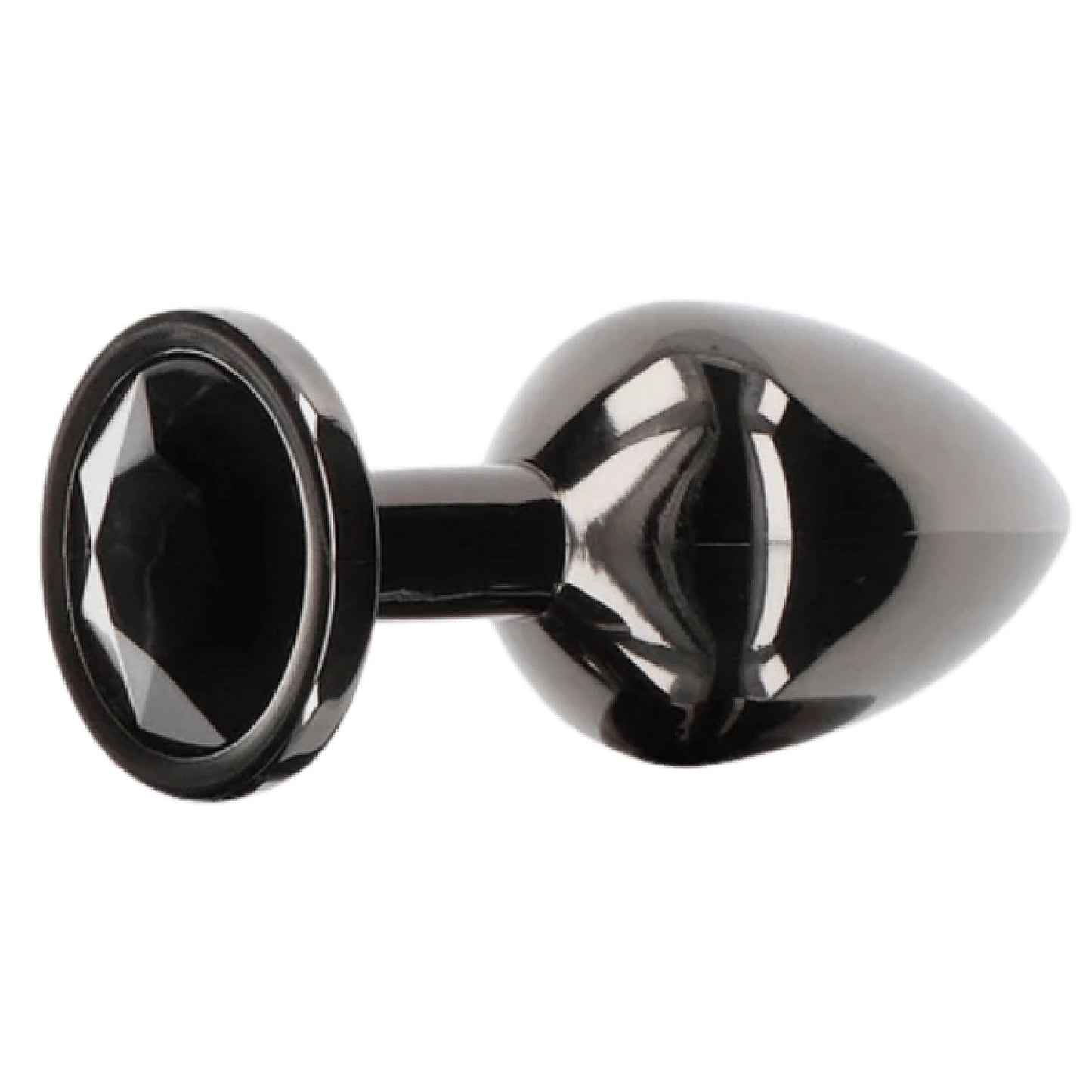 Taboom Butt Plug With Diamond Jewel Small – Lightweight Aluminium Butt Plug