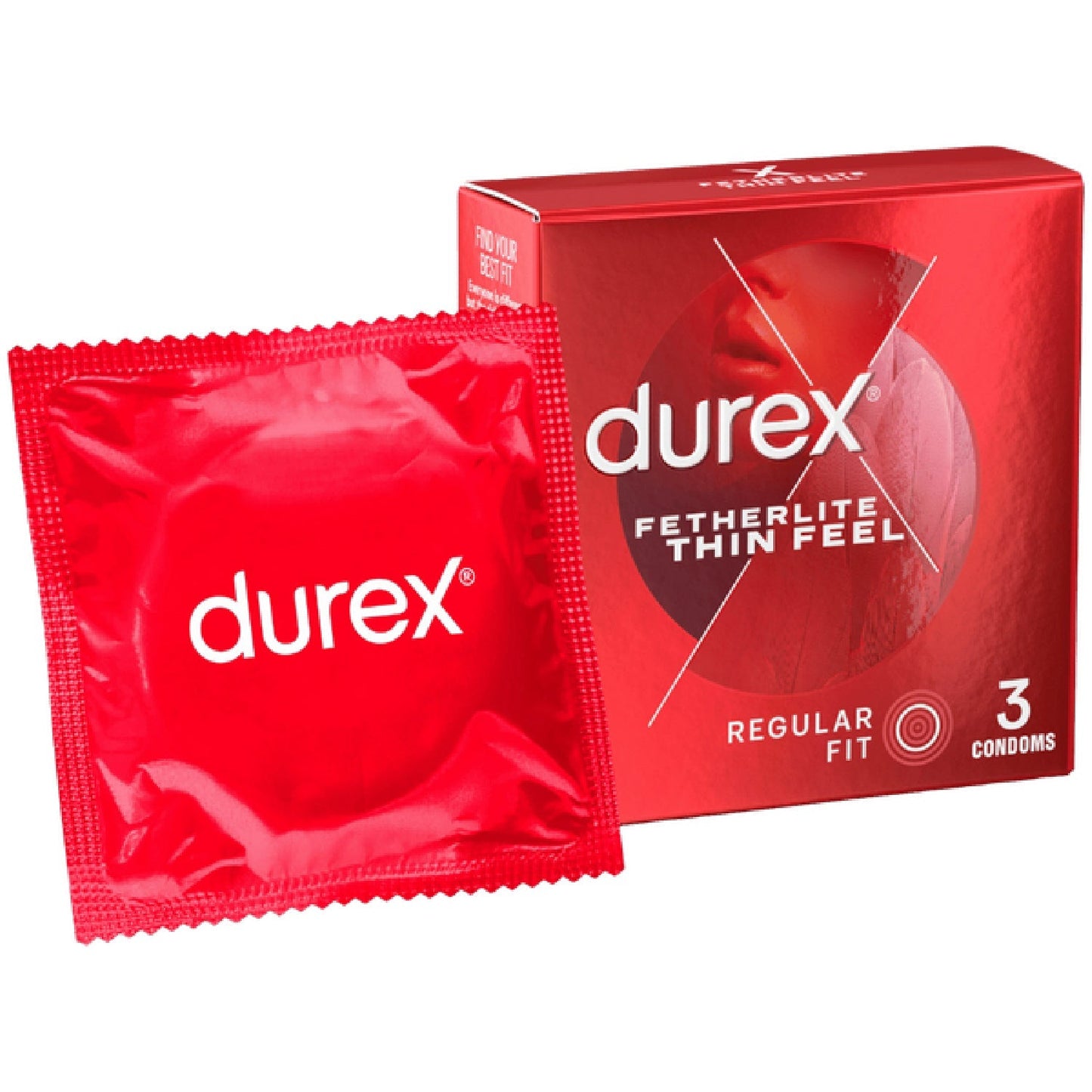 Durex Thin Feel – 20% Thinner Condoms Pack of 3