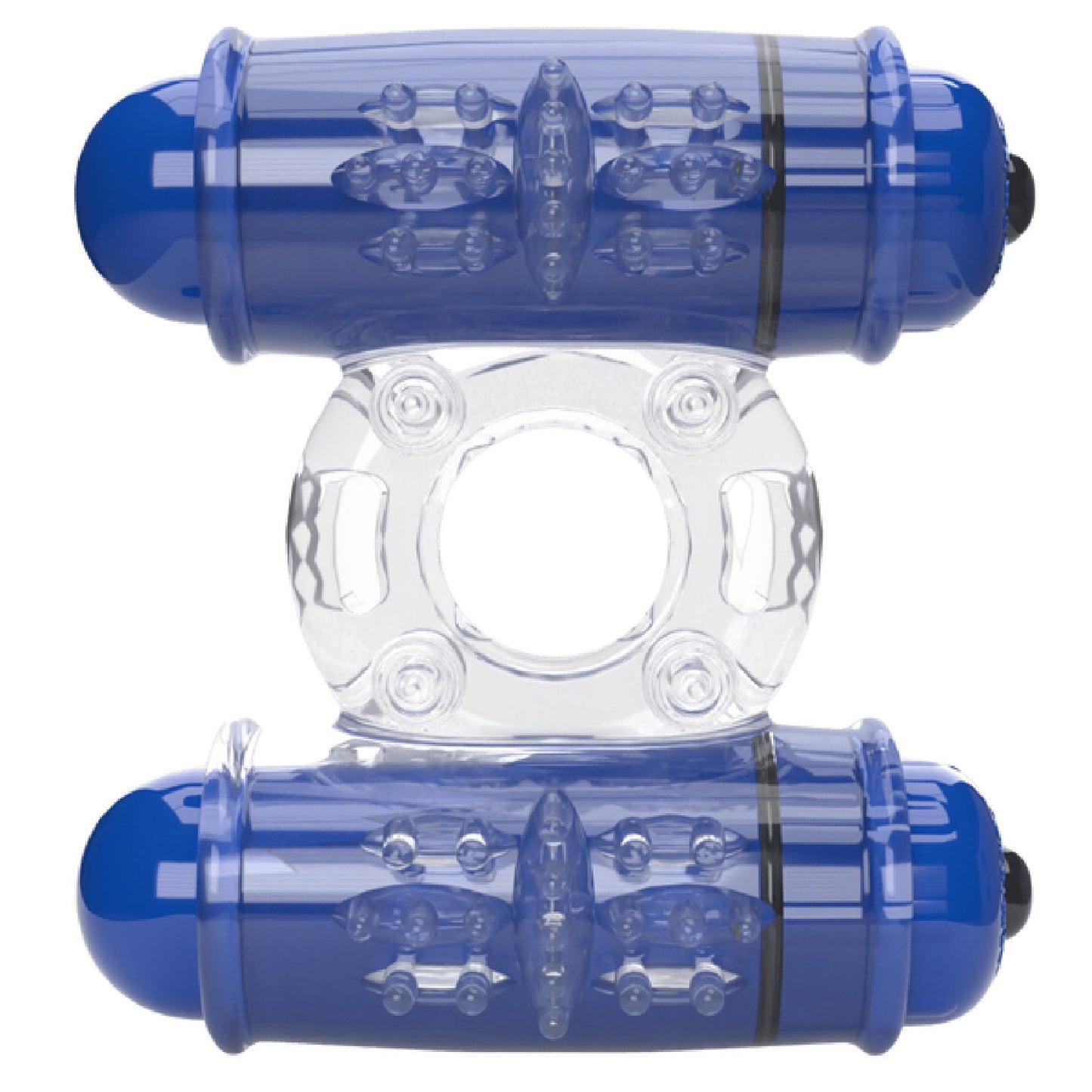 Double Wammy 4T – High Pitch Treble Vibrating Cock Ring with 5 Speeds and Pulse Pattern