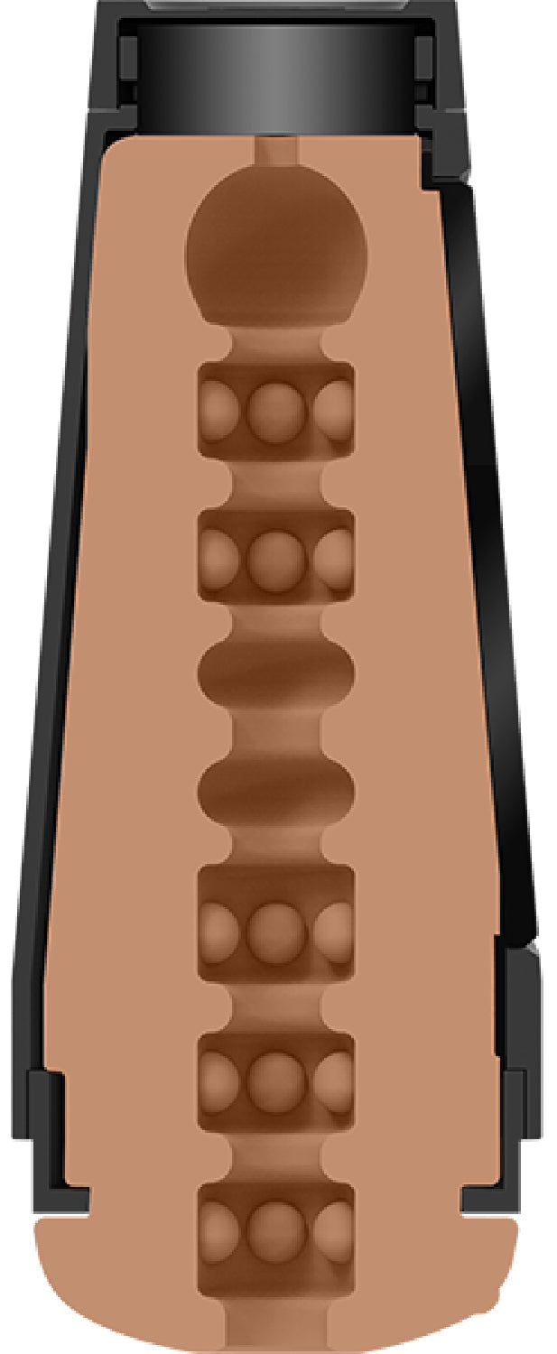 Doc Johnson Main Squeeze Original Pussy – Masturbator with Squeezable Grip and Suction Control