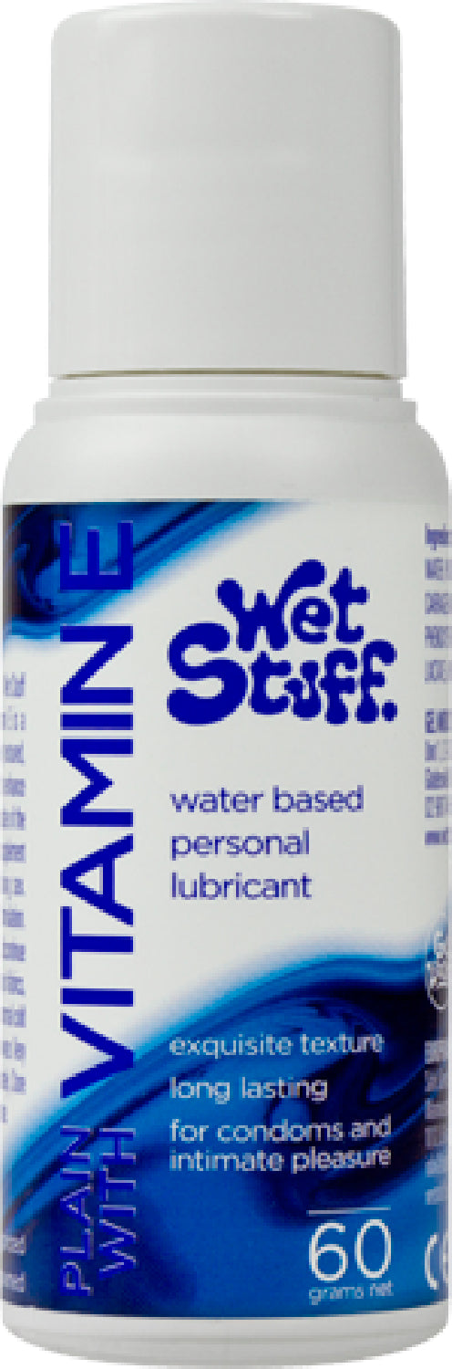 Wet Stuff Plain Enriched With Vitamin E – Water-Based Lubricant