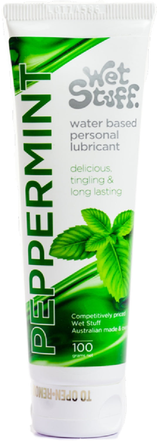 Wet Stuff Peppermint Tingle – Cooling Personal Lubricant Gel 100g