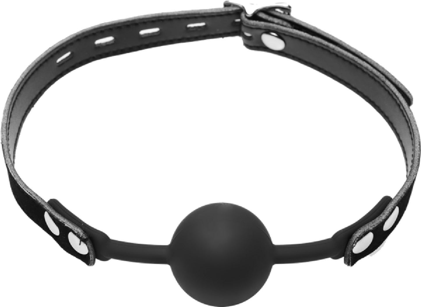 Premium Hush Locking Silicone Ball Gag – Comfort Silicone Ball Gag