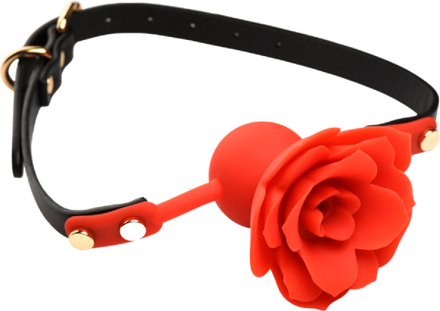 Blossom Gag Silicone Rose Gag – Plush Silicone Ball Gag
