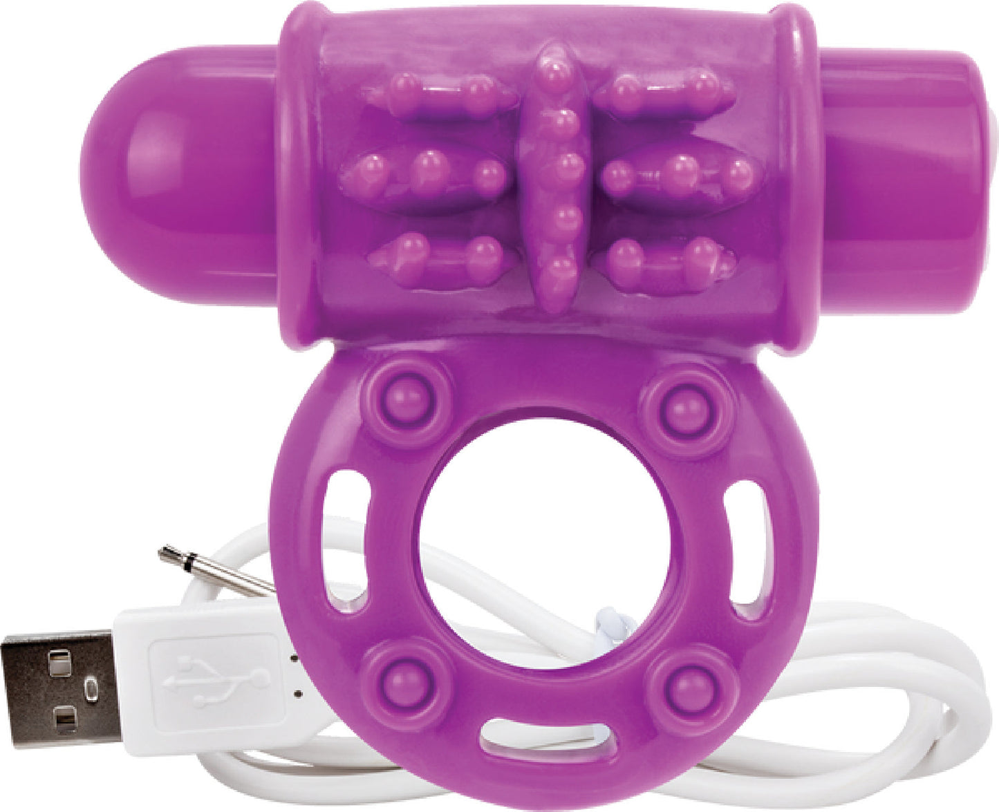 O Wow Ring – Rechargeable Vibrating Cock Ring with 10 Vibration Functions