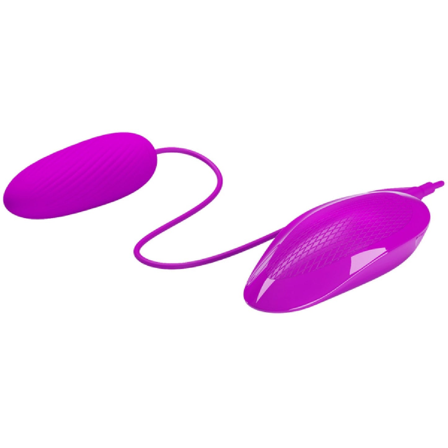 Silicone Naughty Egg – Remote-Controlled Wired Vibrating Egg