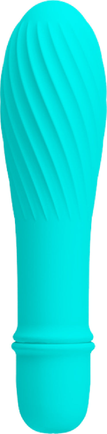 Solomon Mini Vibrator – Silicone Small Vibrator with Swirl Tip
