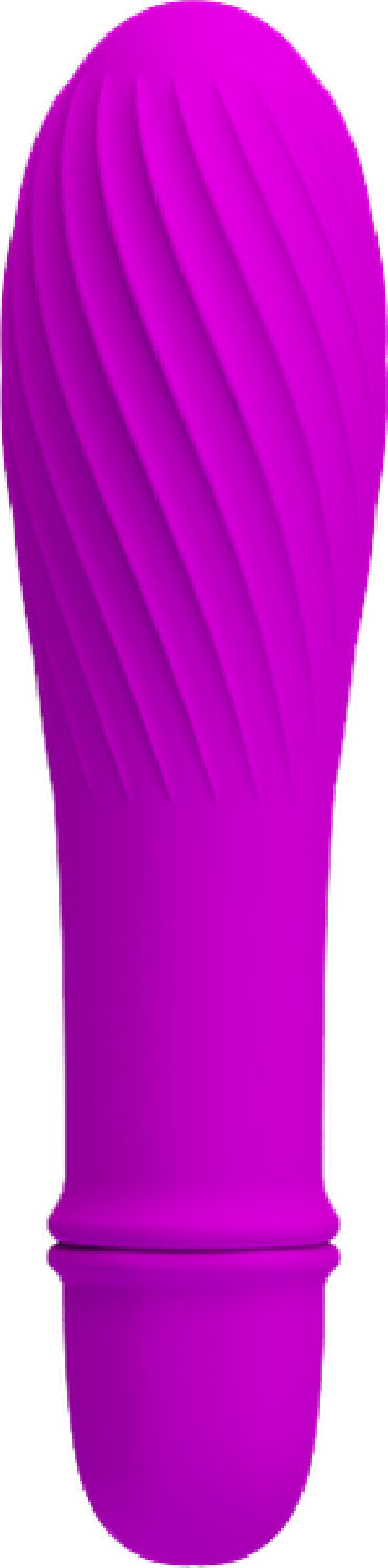 Solomon Mini Vibrator – Silicone Small Vibrator with Swirl Tip