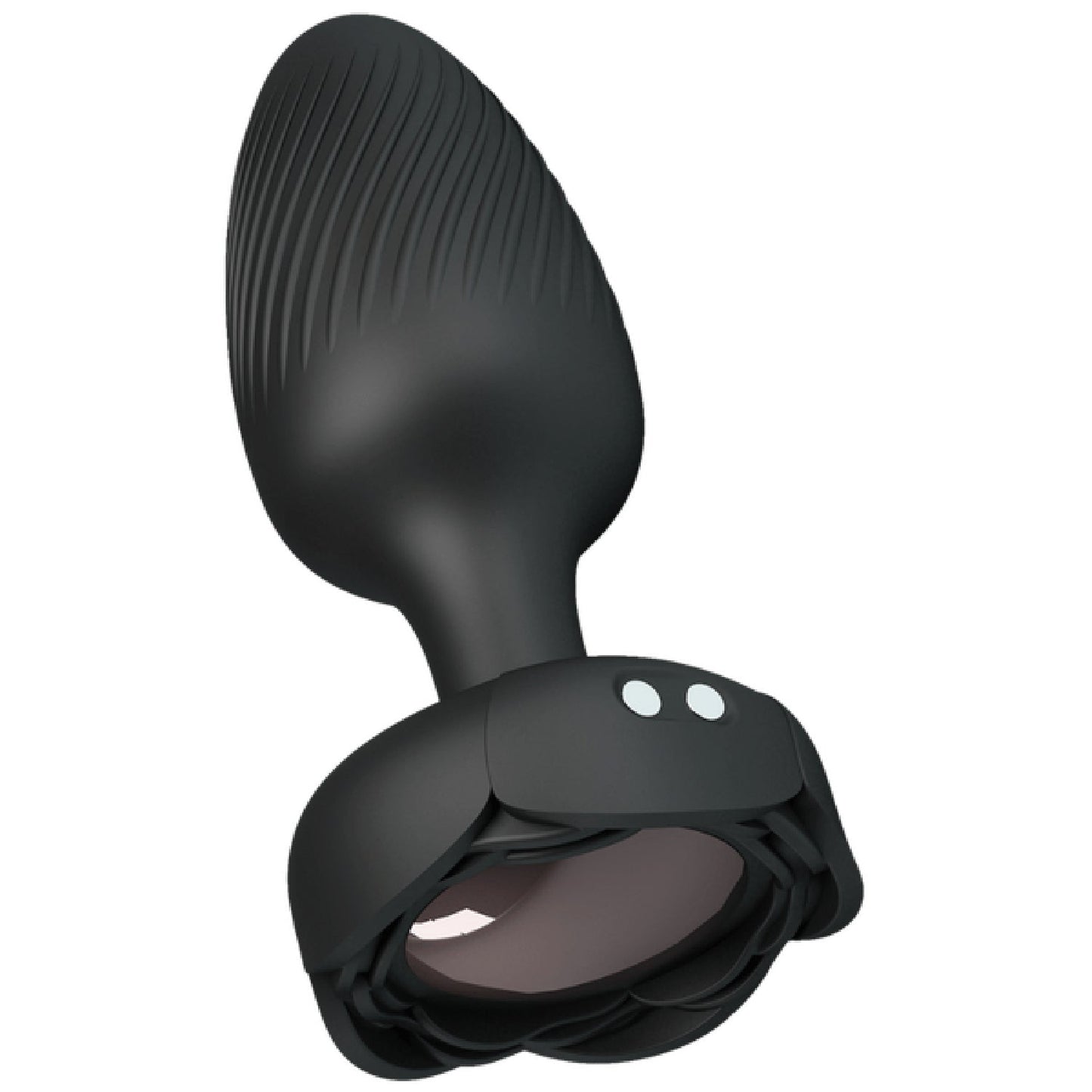 Varian Light-Up Rechargeable Butt Plug – LED Flashing Silicone Butt Plug