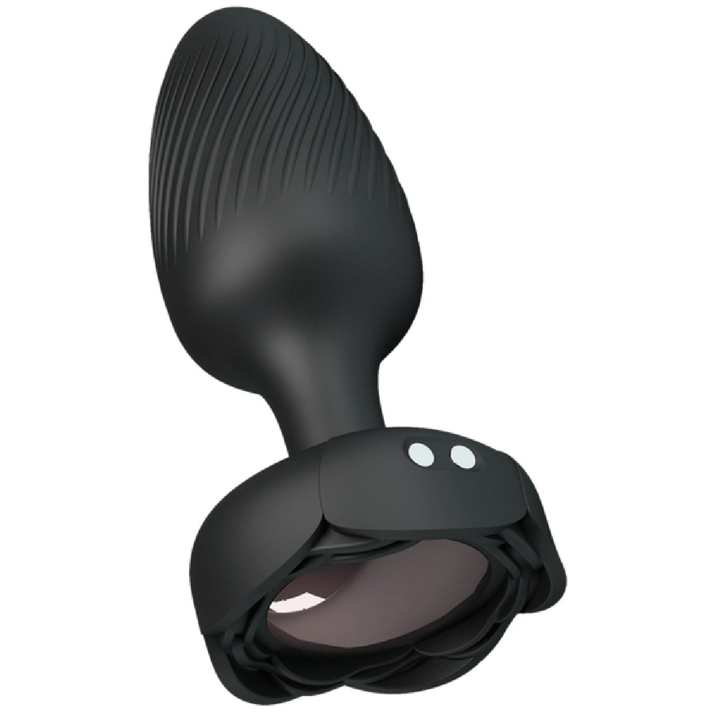 Varian Light-Up Rechargeable Butt Plug – LED Flashing Silicone Butt Plug