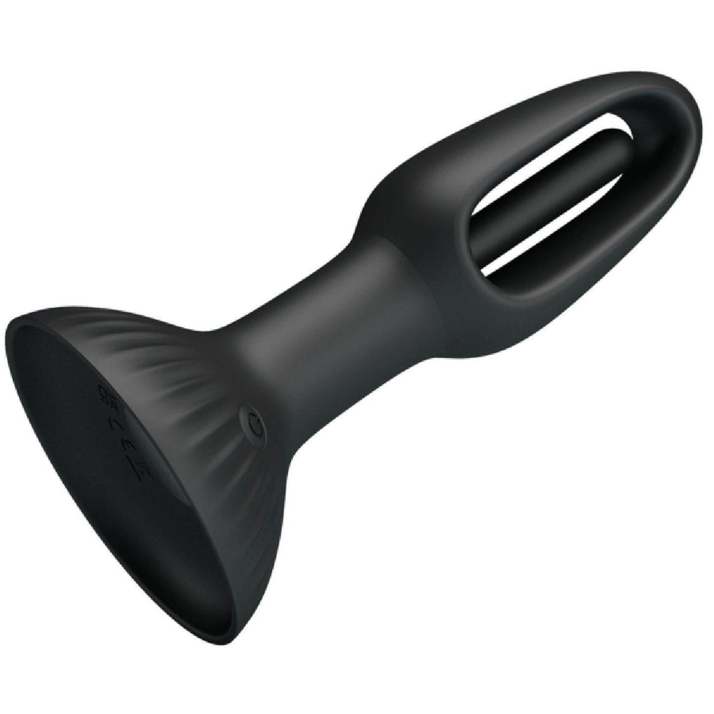 Hubert Vibrating Wiggling Butt Plug – Silicone Anal Probe with Seven Settings