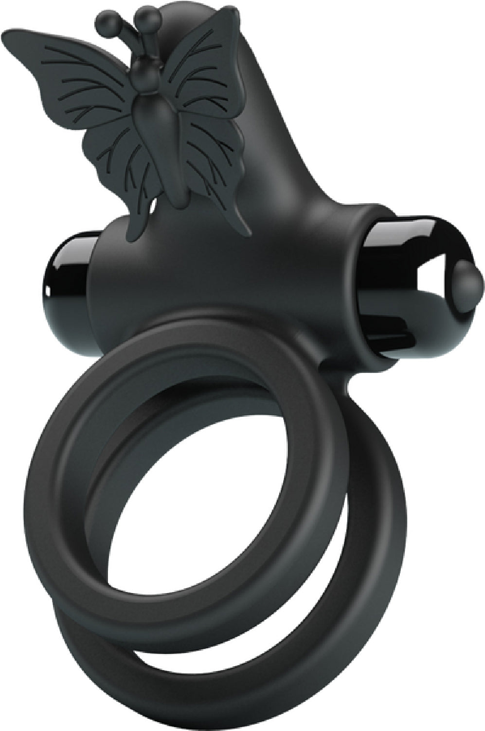 Pretty Love Passionate Ring IX – 10 Function Silicone Vibrating Cock Ring