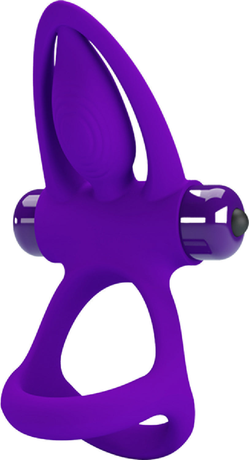 Vibrating Cock Ring – Flexible Silicone Couples Vibrator