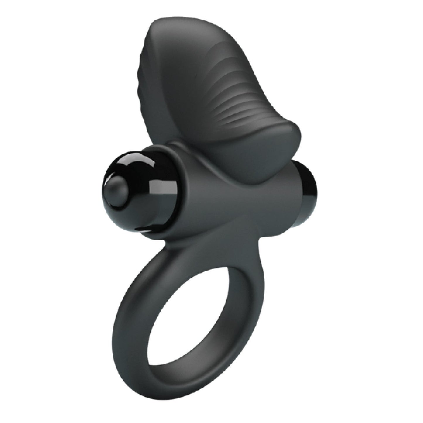 Adrien Vibrating Cock Ring – Silicone 10 Mode Powerful Vibrator Cock Ring