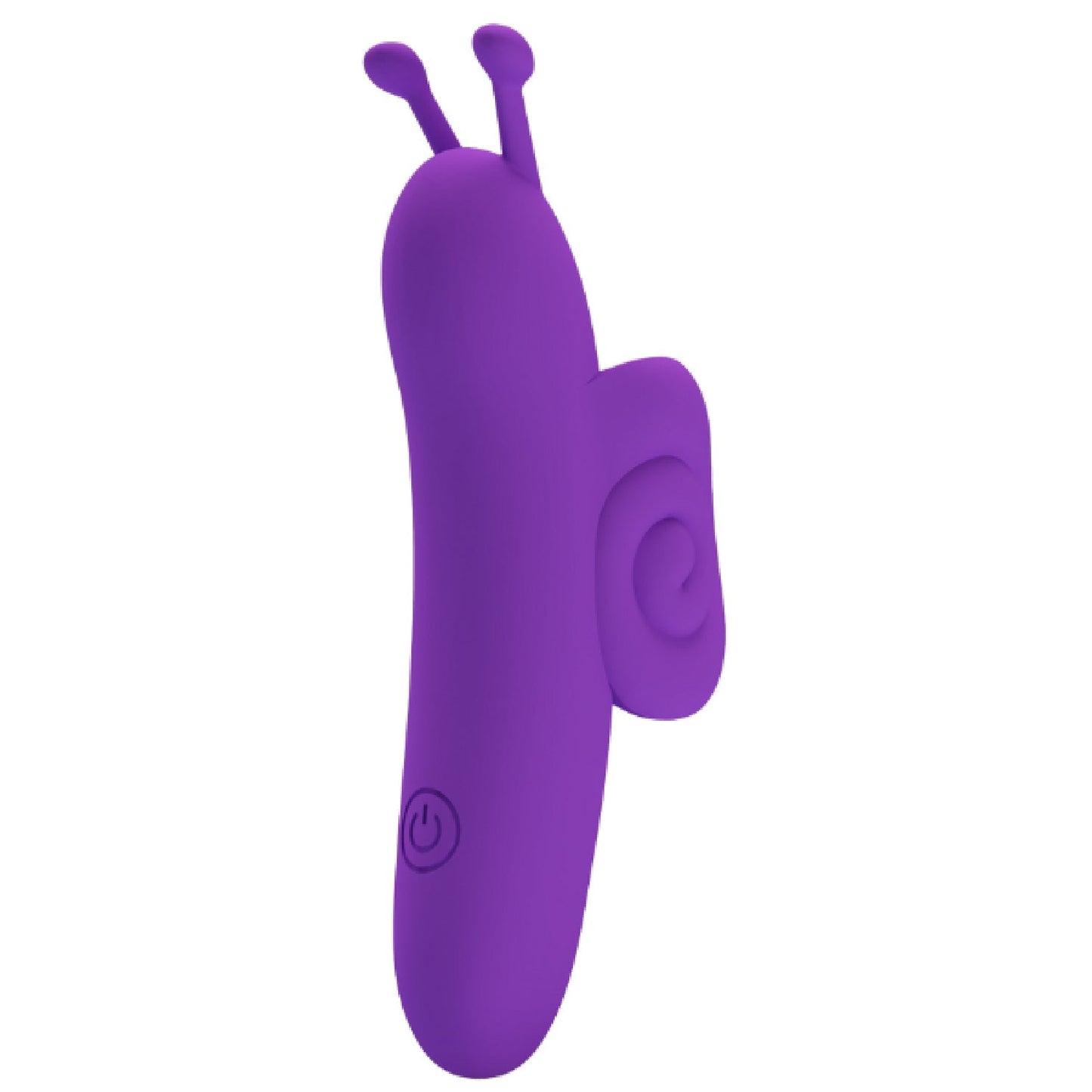 Rechargeable Snail – Ergonomic Silicone Finger Vibrator with 10 Vibration Modes