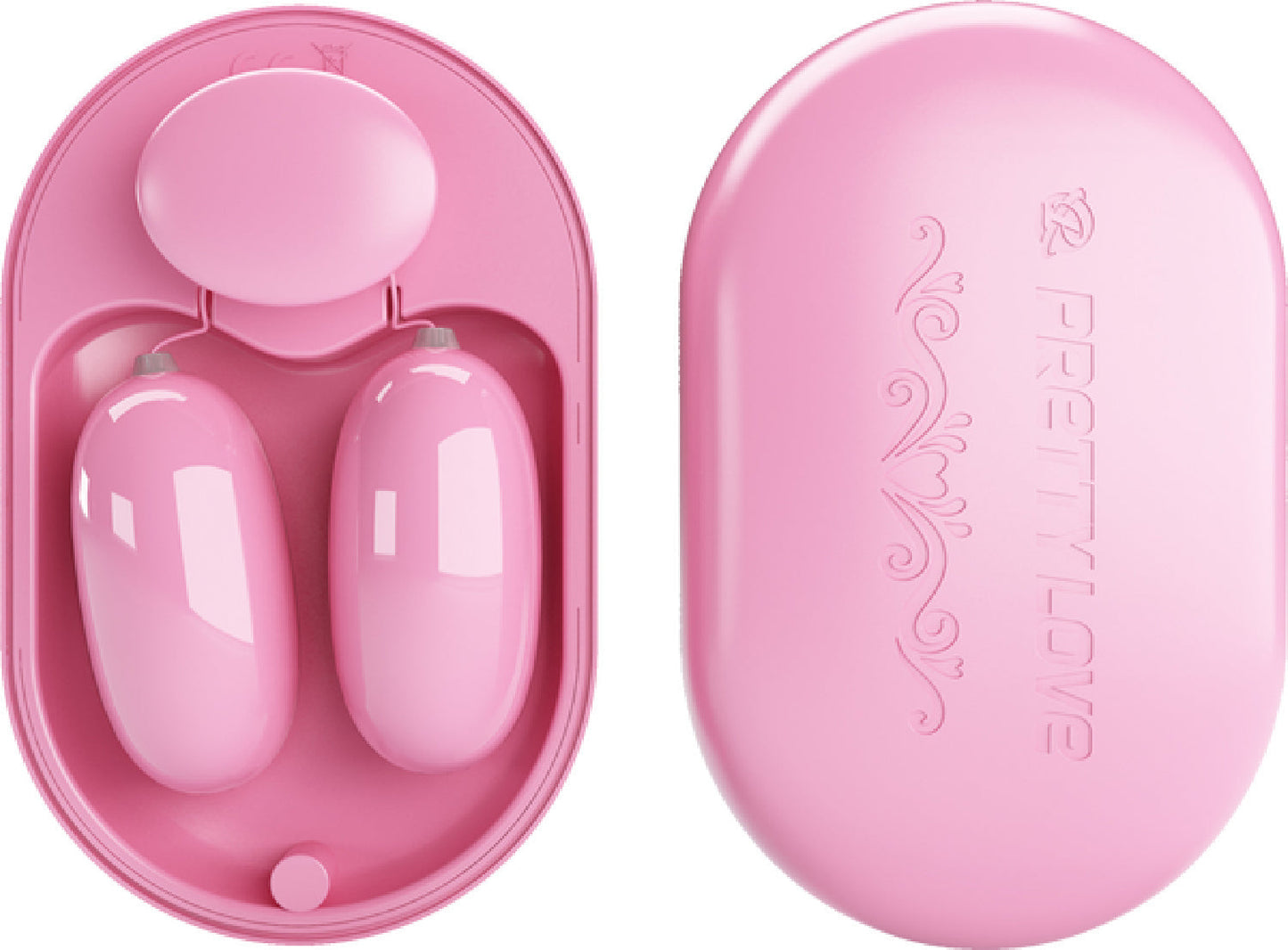 Dual Vibrating Bullet Fun Box – Rechargeable Waterproof Vibrator with 12 Vibration Settings