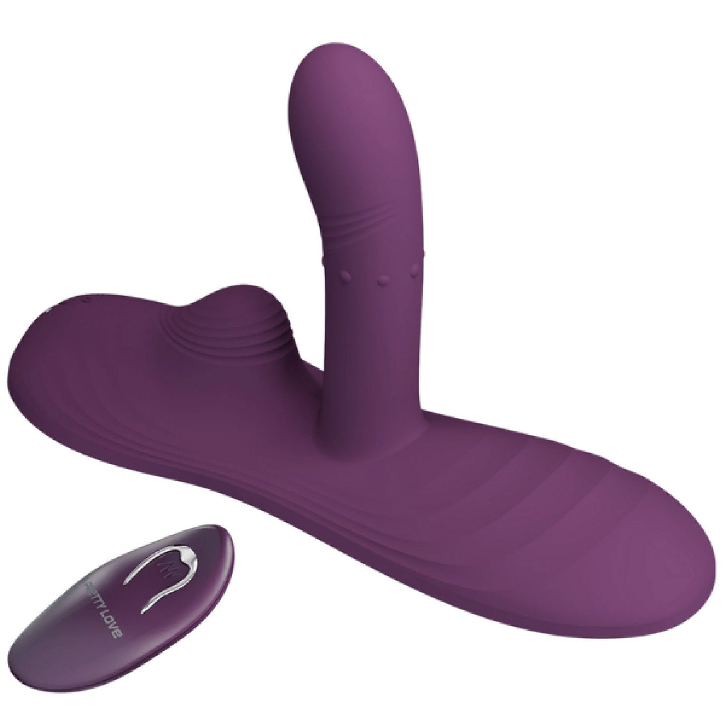 Luka Rechargeable Remote-Controlled Silicone Sit-Down Pad Vibrator