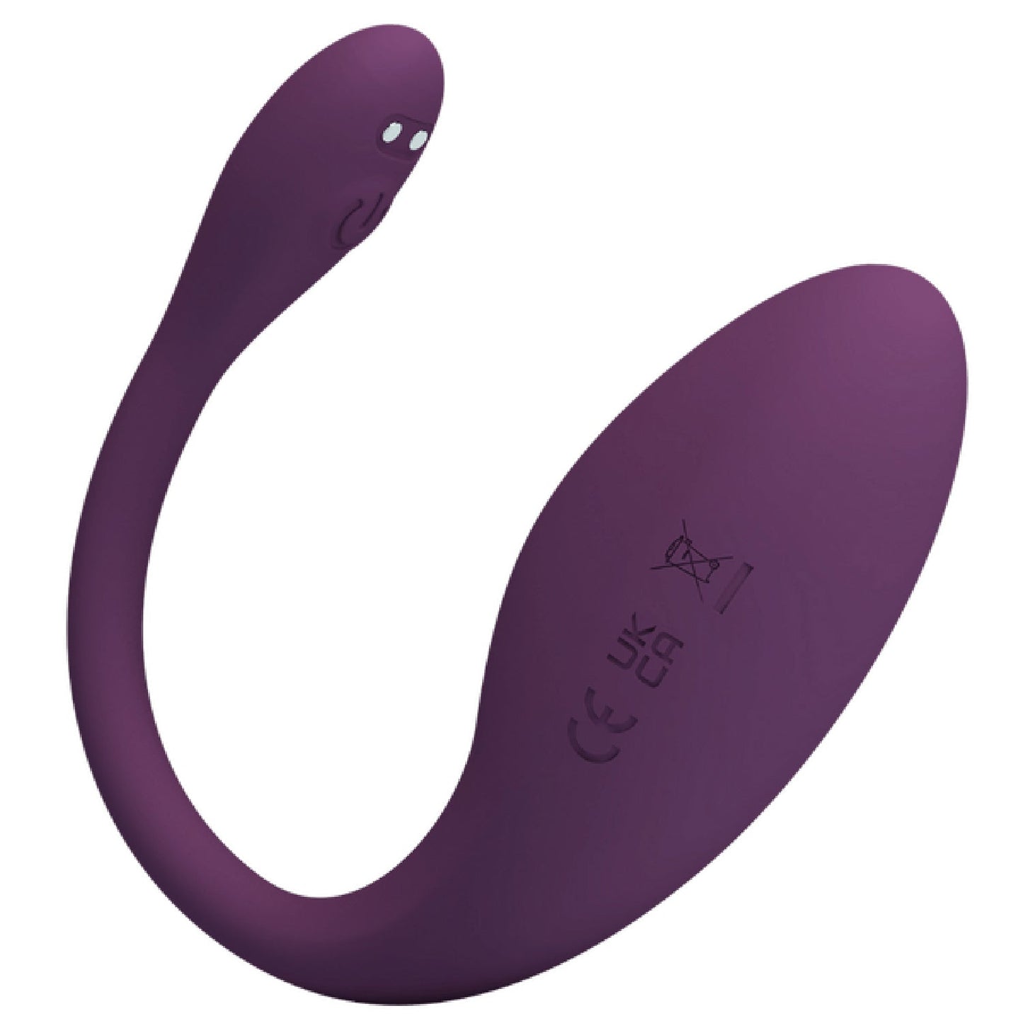 App Control Dora – App-Controlled Rechargeable Curved 12 Vibration Modes Couple's Vibrator