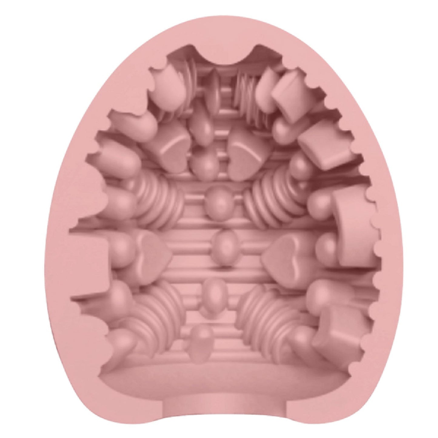Pleasure Egg – Soft Ribbed Stroker Sleeve