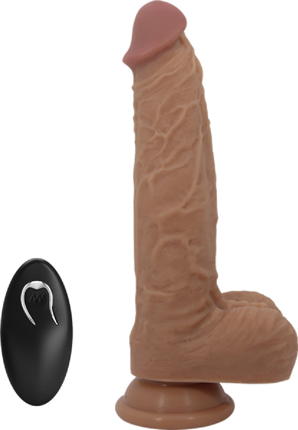Thrusting Jonathan Dong – Remote-Controlled 8.3" Thrusting Vibrator with Suction Cup