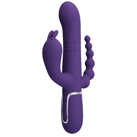 Pretty Love Cammy 4-in-1 – Multi-Function Rabbit Vibrator with Anal Stimulator > Vibrators > Ladies > Rabbit Multi