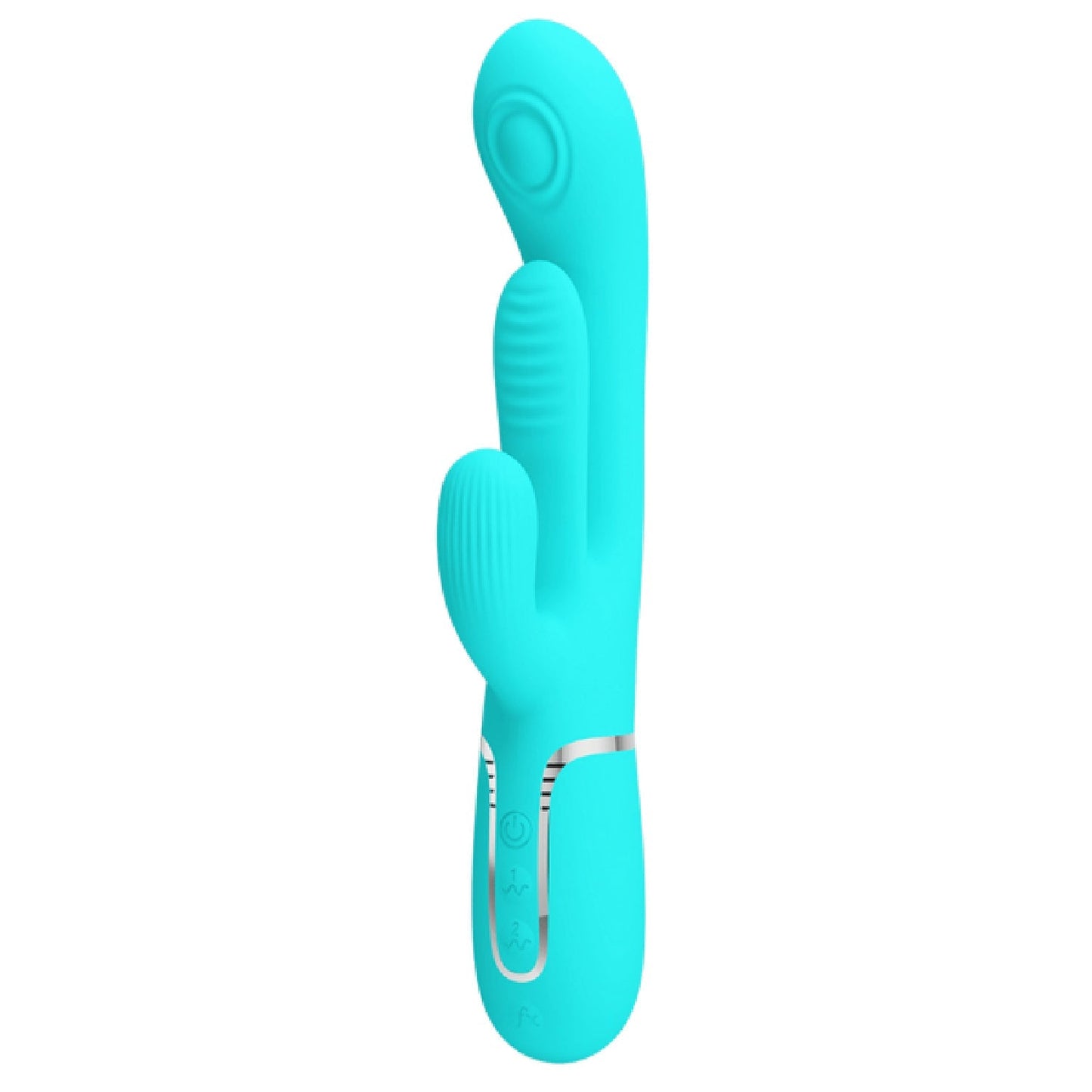 Shania 4in1 Multi-Function Rabbit Vibrator – Velvet Silicone 7 Vibration Settings