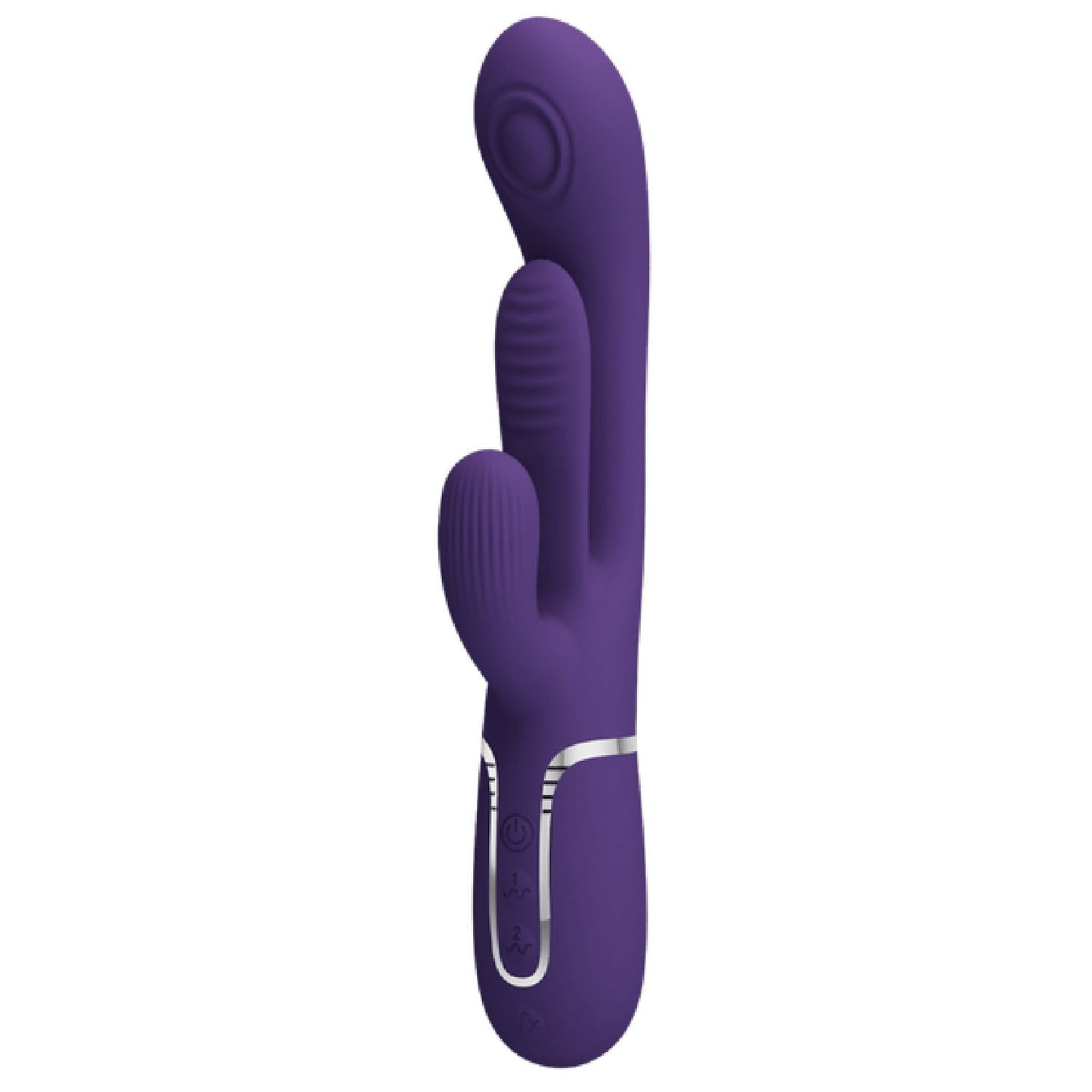 Shania 4in1 Multi-Function Rabbit Vibrator – Velvet Silicone 7 Vibration Settings