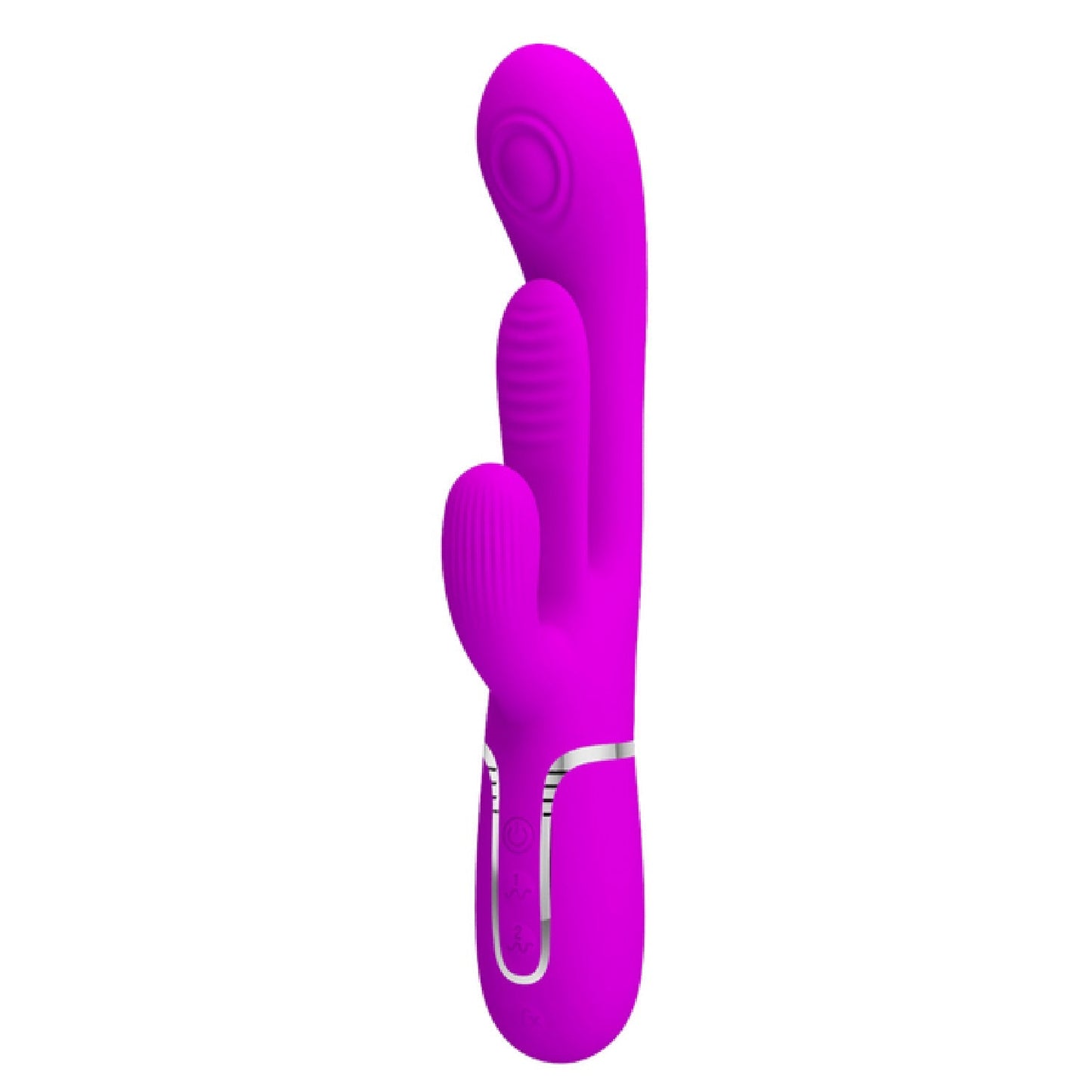 Shania 4in1 Multi-Function Rabbit Vibrator – Velvet Silicone 7 Vibration Settings