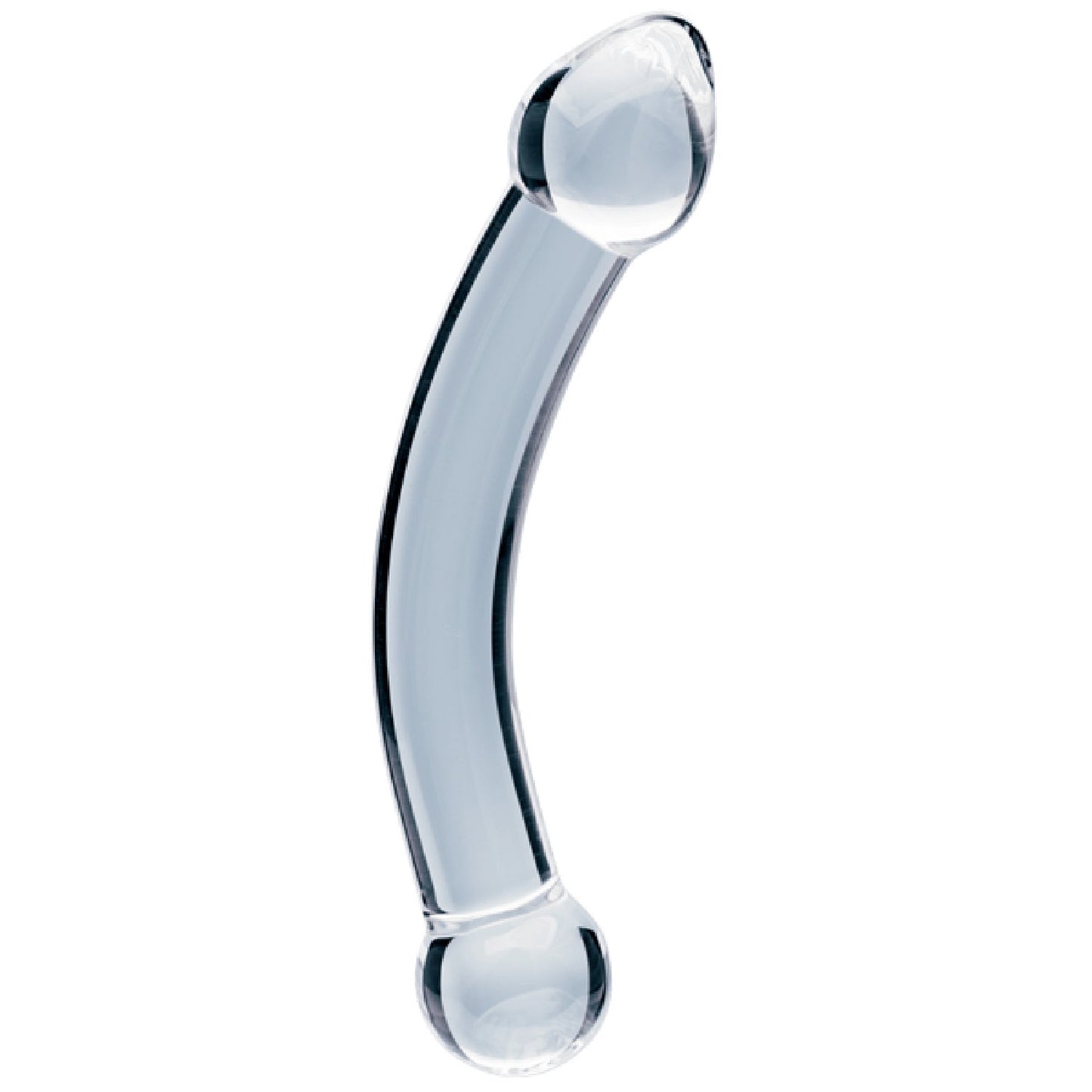 Celestial Purity – 6.6 Inch Double-Ended Glass Dildo