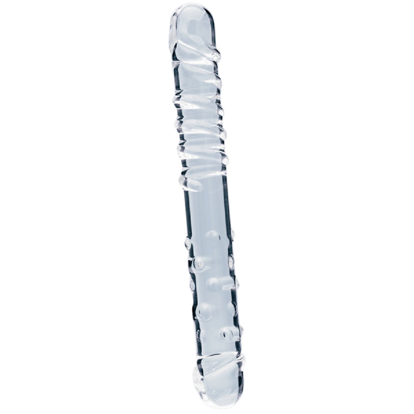 Elysian Sensation – 7.1 Inch Double-Ended Glass Dildo
