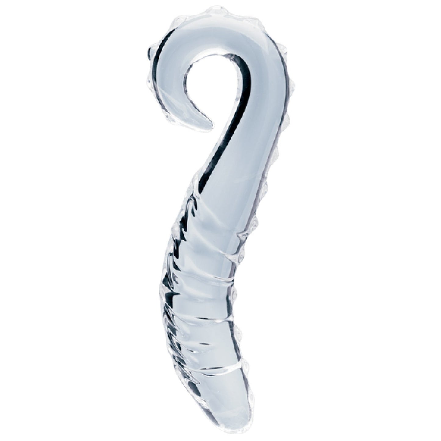 Hera’s Tempest – Premium Borosilicate 5.5 Inch Curved Glass Dildo
