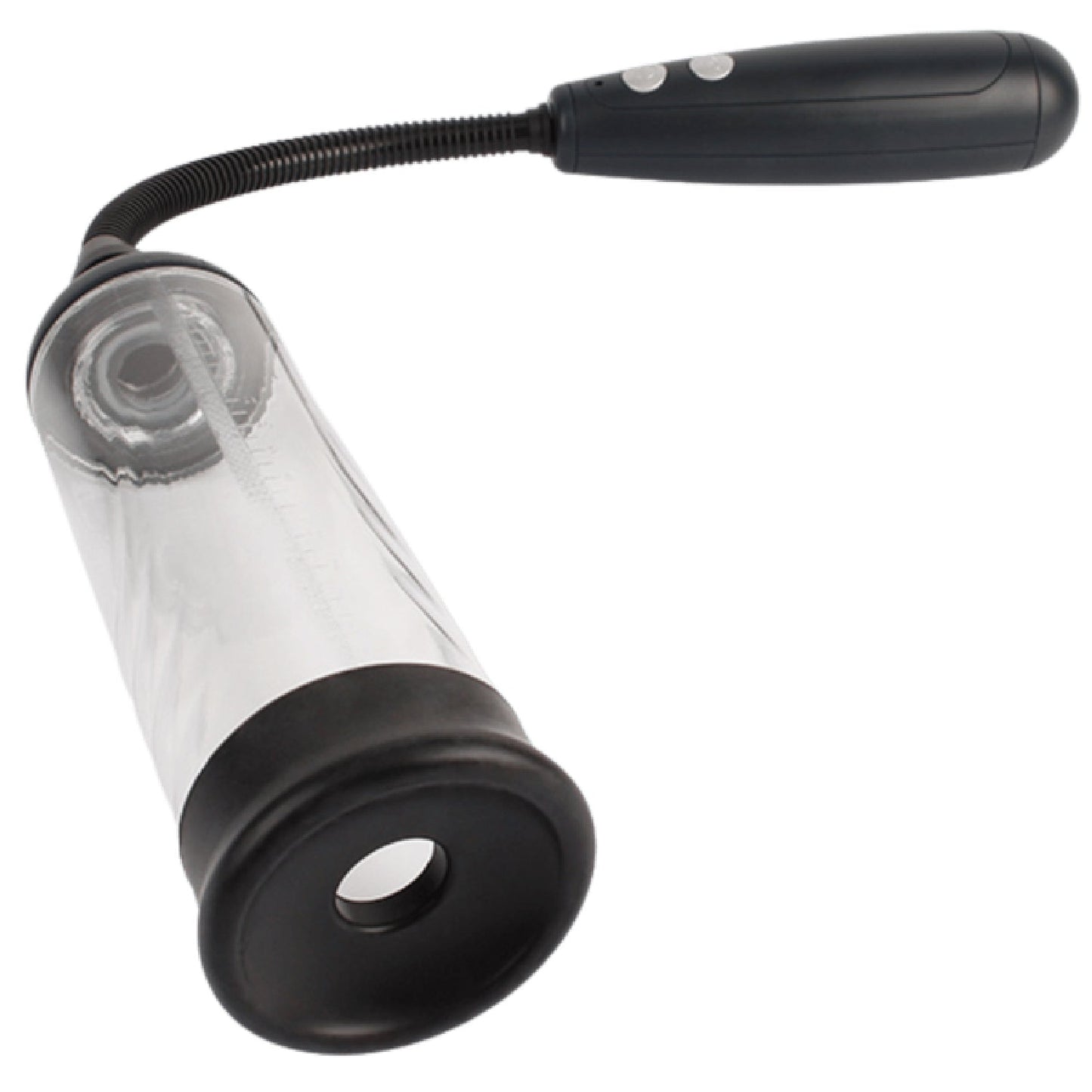 Vaczilla X19 Cylinder (Clear) – USB Rechargeable Penis Pump with Silicone Sleeve and Ring