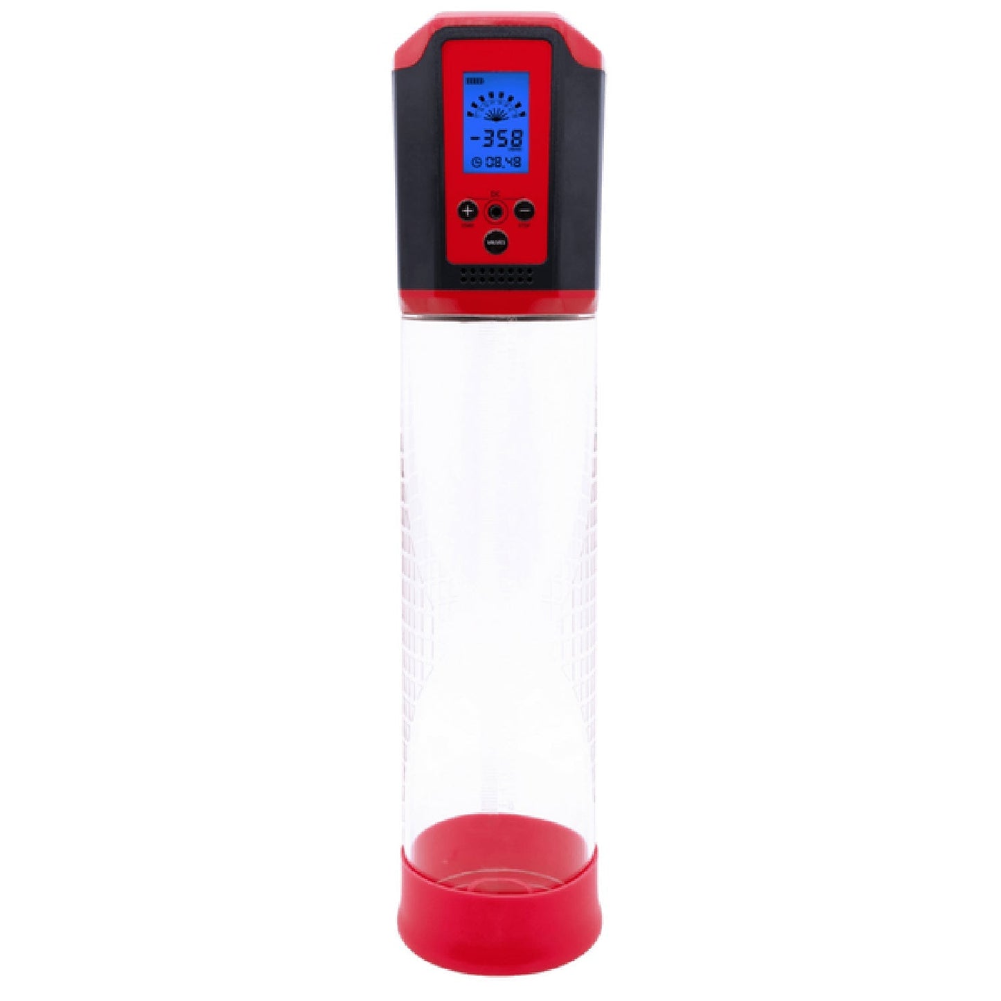 Vaczilla X12 USB Electronic Penis Pump – 7.9 Inch Phthalates Free Rechargeable Penis Pump