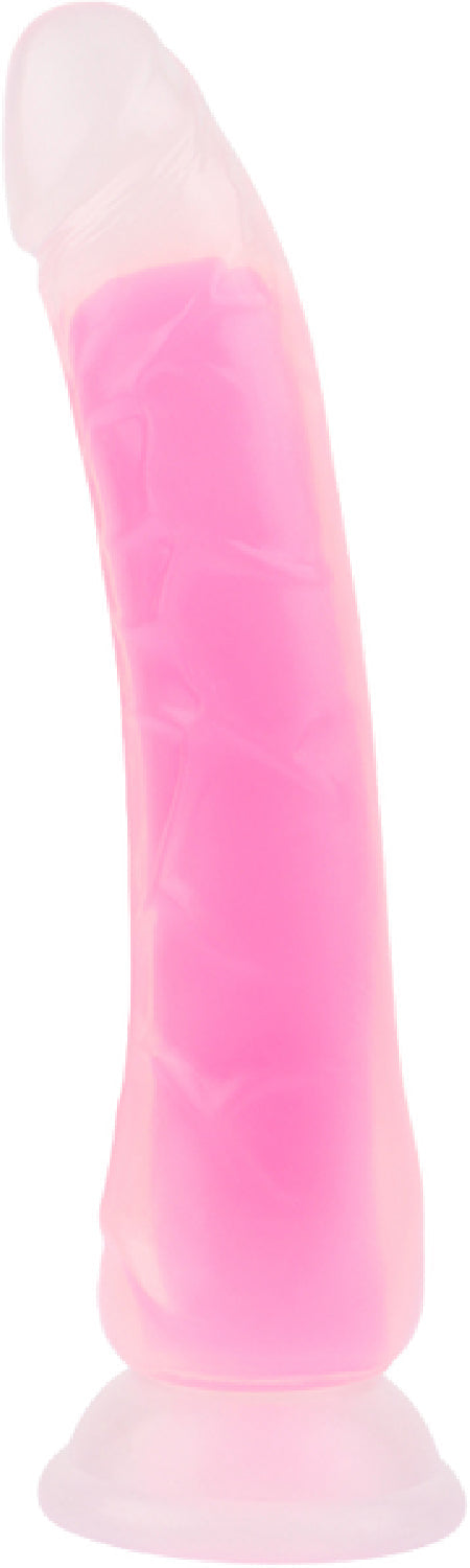 Neon Stevie 8.4 Inch – Glow-in-the-Dark Silicone Vibrator