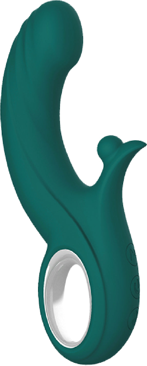Raider – Waterproof 20.3cm Silicone Thrusting and Vibrating Massager