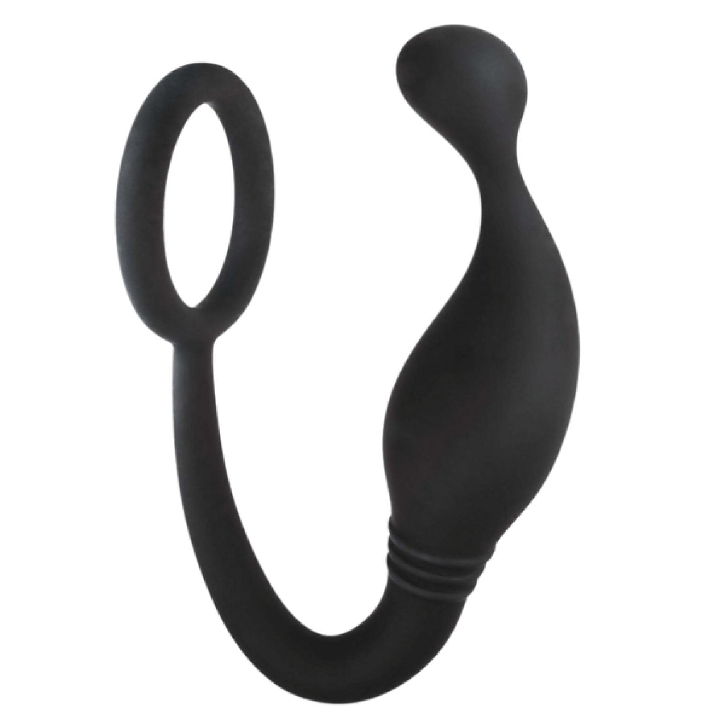 Prostate Plug with Love Ring – Flexible 5 Inch Hygienic Silicone Prostate Plug