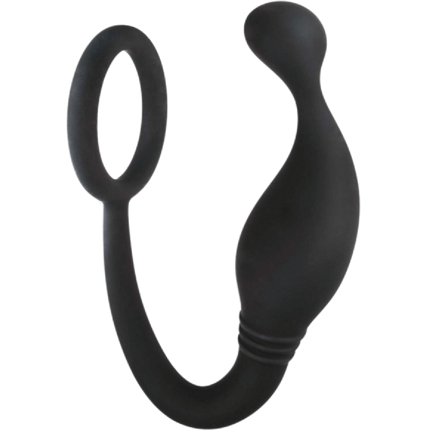 Prostate Plug With Love Ring – Hygienic Silicone 4.5 Inch Prostate Plug