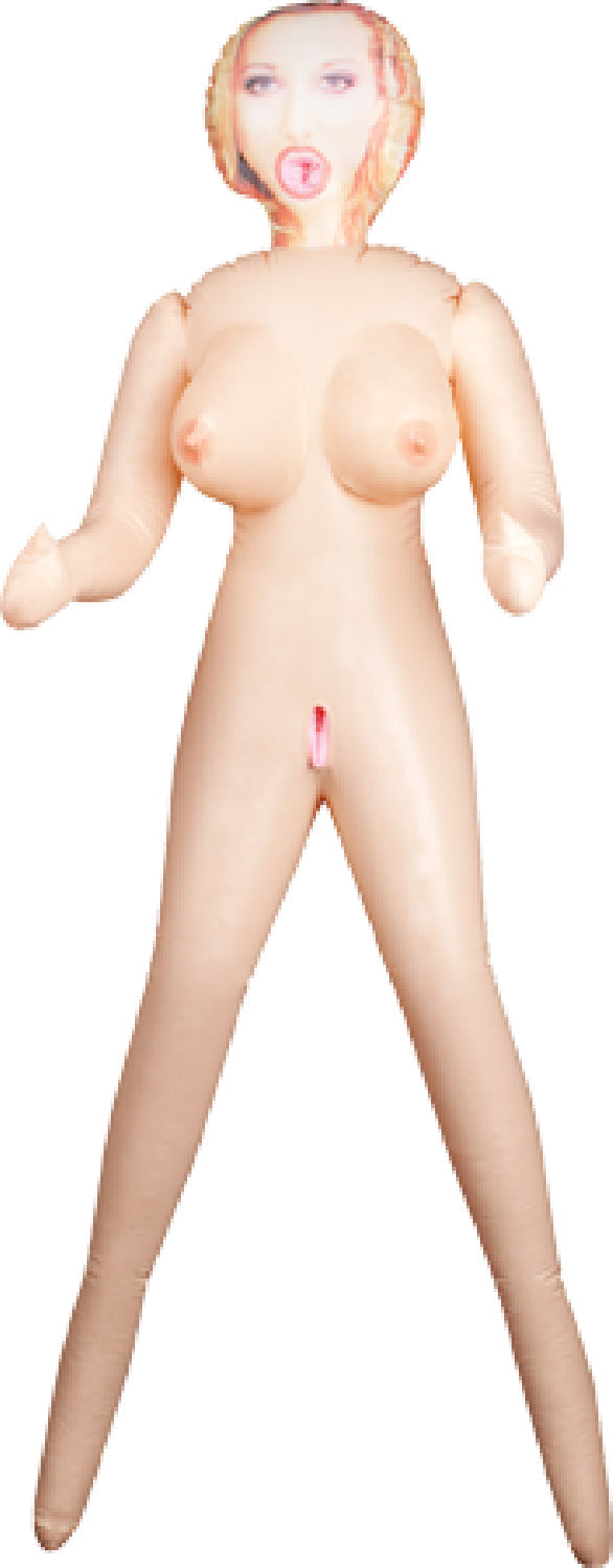 Lucie Kock Valentine Doll – Life Size Inflatable Sex Doll with Three Holes and Large Breasts