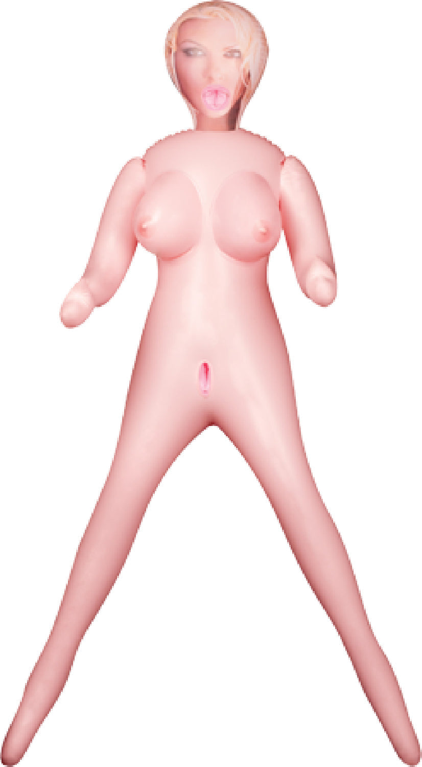 Lady Flamingo Valentine Doll – Life-Size Inflatable Sex Doll with Three Holes and Large Breasts