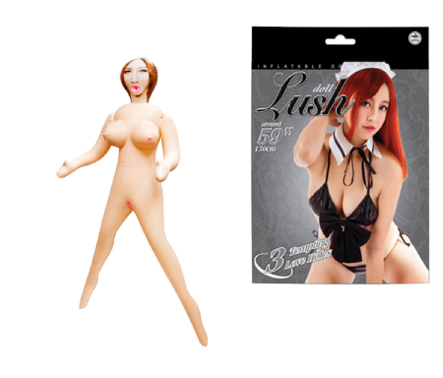 Lush Dolls Serena V – Life-Size Inflatable Doll with Realistic Features