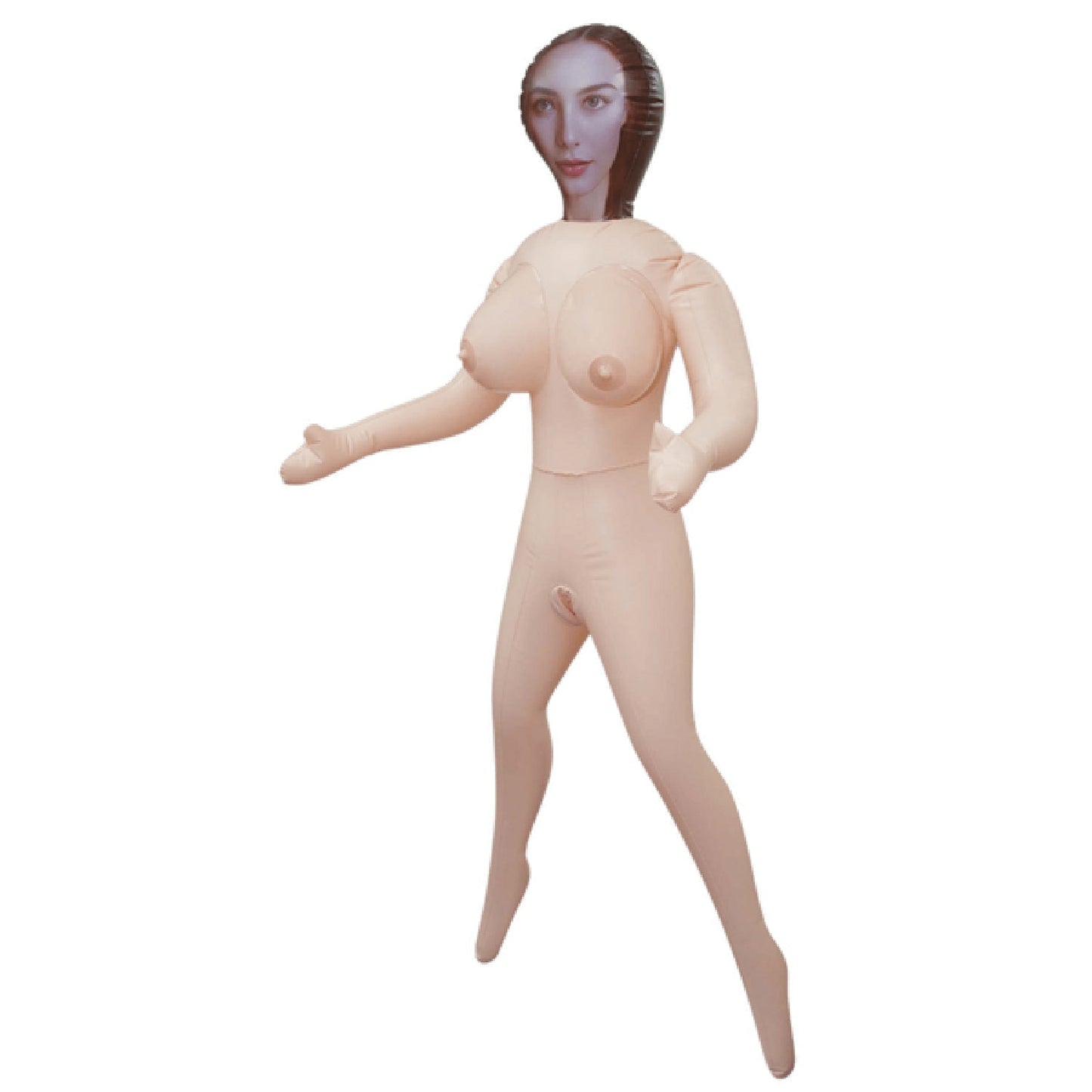 Fiora Standing Position Doll – 153cm Realistic Silicone Love Doll with Vaginal and Anal Openings
