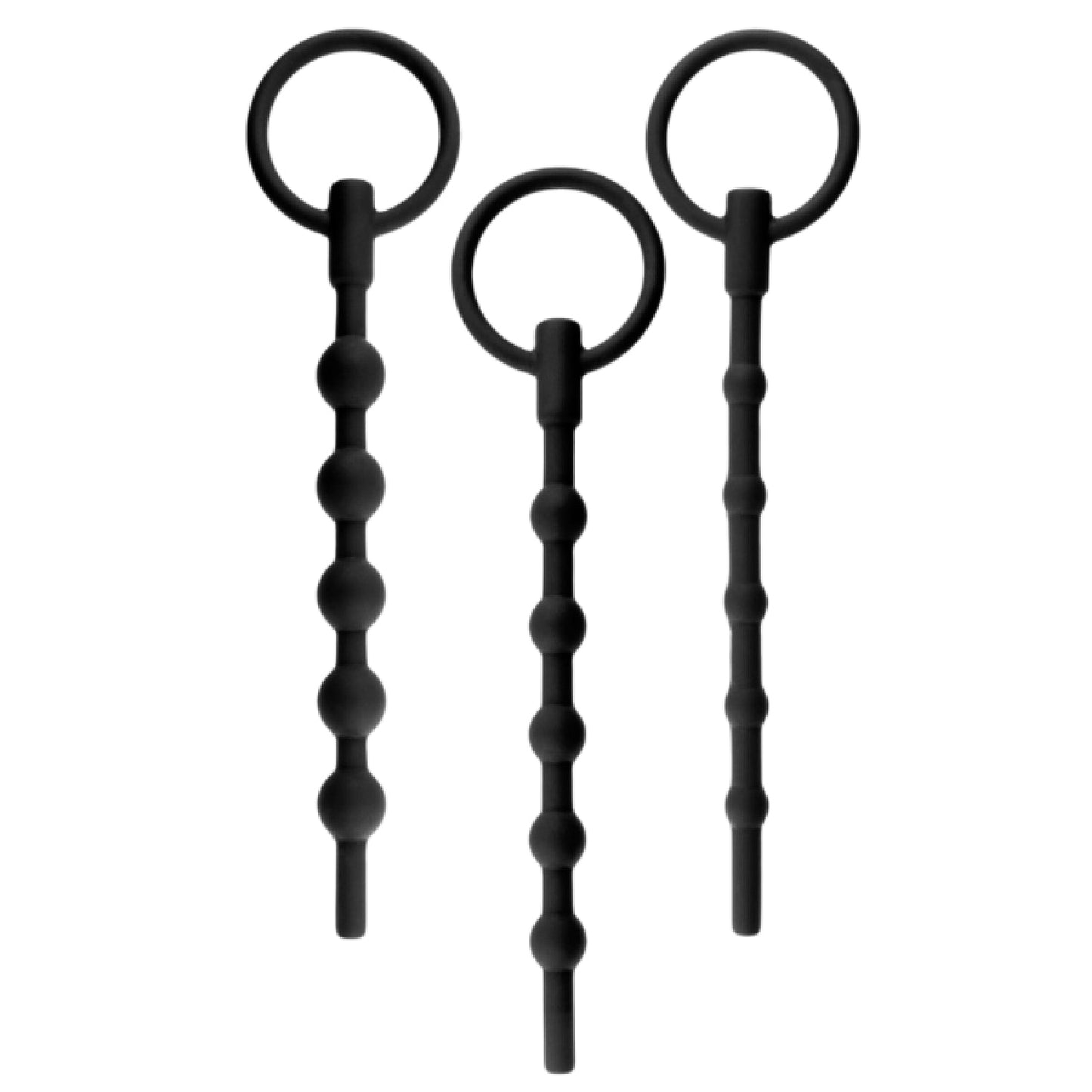 Silicone Ribbed Urethral Sounding Kit – Medical-Grade Flexible Urethral Sounds