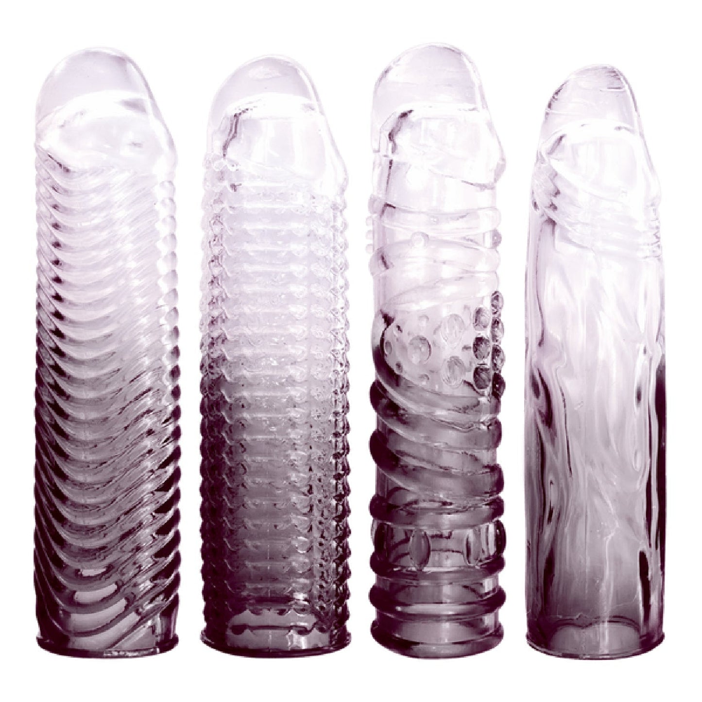 4 in 1 Extension Sleeve (Smoke) – Soft Flexible 7.5 Inch Sleeve